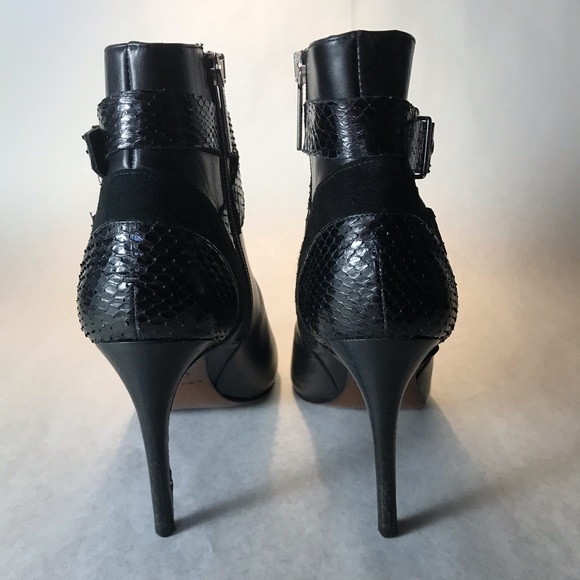 Donald J Pliner_ankle boots black leather - Picture 4 of 6